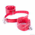 Секс набор для связывания. Манжеты. Мягкая кожа. photo 1