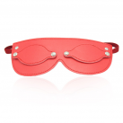 Маска красная с отстегивающимися накладками на глаза photo 4