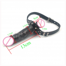 Кляп с двойным фаллоимитатором. photo 3