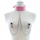 Ошейник с зажимами для сосков. photo 3