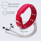 Ошейник с зажимами для сосков. photo 4