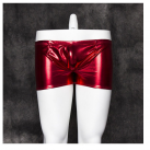 Мужские боксерские трусы красные с низкой талией photo 3