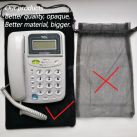 Черный плотный мешок для хранения секс игрушек photo 5