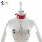 Ошейник с зажимами для сосков photo 2