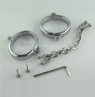 Наручники металлические. С цепочкой. photo 1
