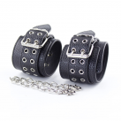 Регулируемые кожаные наручники photo 4