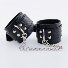 Регулируемые кожаные наручники photo 3