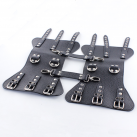 Наручные манжеты. Кожа. Черные. photo 3