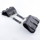 Наручные манжеты. Кожа. Черные. photo 2