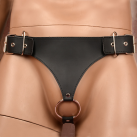 Кожанные трусы с отверстием для пениса photo 2