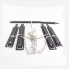 Ошейник с манжетами на запястья и лодыжки. На цепочке. photo 5