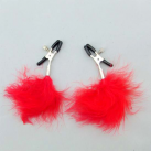 Зажимы для сосков с перьями photo 3