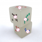 Эротические кости Sexy Love Dice Night Lights, 1.9 x 1.9 см, 6 шт. photo 1