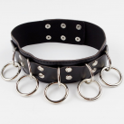 Воротник с кольцами БДСМ photo 2