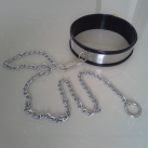 Бондаж с ошейником на цепях photo 4