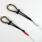 Кольца для пениса с подключением к электростимулятору. С золотыми шариками. photo 4