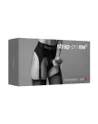 Труси для страпону з підв'язками для панчох Strap-On-Me REBEL HARNESS - L photo 14