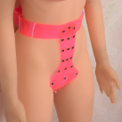 Трусики с заклепками розовые photo 4