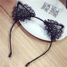 Обруч с кружевными ушками photo 4