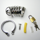 Пояс верности для мужчин. Нержавеющая сталь. С замочком. photo 1