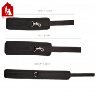 Наручники и ошейник Davidsource с металлическим карнизом photo 1