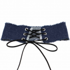 Тканевый ошейник с завязками photo 3