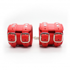 Регулируемые кожаные наручники photo 5