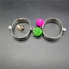 Металлические манжеты на ноги, 72*92 мм photo 4