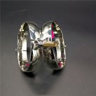 Металлические манжеты на ноги, 72*92 мм photo 2