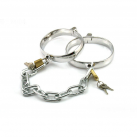 Металлические манжеты на ноги с длиной цепочкой photo 3