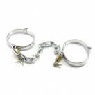 Металлические манжеты на ноги с длиной цепочкой photo 4