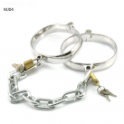 Металлические манжеты на ноги с длиной цепочкой photo 2