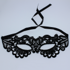 Маска кружевная. Черная. photo 1