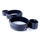 Кожаные наручники на бедра photo 1