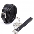 Секс набор для игр. Ошейник с поводком, манжеты, перо. photo 4