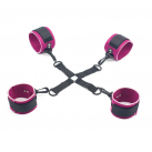 Наручники на ноги и руки с маской на глаза photo 3