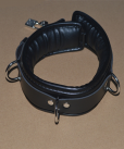 Ошейник с кольцами. ПВХ кожа. photo 2