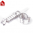 Наручники и наножники белые с цепями photo 3