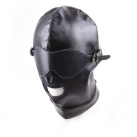 Маска с закрытыми глазами. Кожа. photo 2