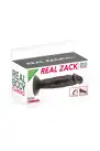 Фалоімітатор із присоскою Real Body — Real Zack Black, TPE, діаметр 3,7 см photo 3