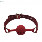 Кляп с мячиком. Искусственная кожа. photo 3