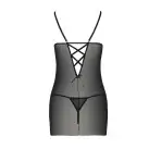 Сорочка с вырезами на груди + стринги LOVELIA CHEMISE black S/M - Passion photo 4
