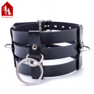 Ошейник тройной. Кожа. photo 4