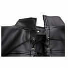 Смирительная рубашка с ремнями для связывания. Искусственная кожа. photo 1