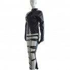 Смирительная рубашка с ремнями для связывания. Искусственная кожа. photo 2