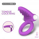 Вибрирующие кольцо на пенис с массажером  photo 2