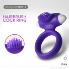 Вибрирующие кольцо на пенис с массажером  photo 4