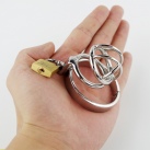 Мужской пояс верности. Нержавеющая сталь. photo 2