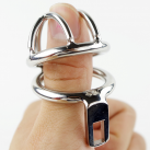 Мужской пояс верности. Нержавеющая сталь. photo 4