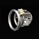 Пояс верности Cockring из нержавеющей стали для мужчин photo 4